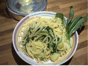 Linguine Patate e Rucola